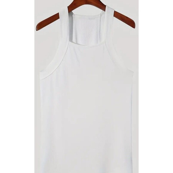 Square (G-Unit Style)-(Tank Top)-(White)-(Size:L)-(New)-$13.00 - Picture 5 of 5